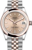 Rolex Datejust 278241-0010 31mm Steel and Everose Gold