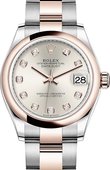 Rolex Datejust 278241-0015 31mm Steel and Everose Gold