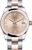 Rolex Datejust 278241-0005 31 mm Steel and Everose Gold 