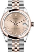 Rolex Datejust 278241-0006 31mm Steel and Everose Gold