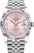 Rolex Datejust 126234-0031 36 mm Steel and White Gold