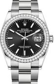 Rolex Datejust 126284rbr-0008 36 mm Steel and White Gold