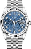 Rolex Datejust 126234-0011 36 mm Steel and White Gold