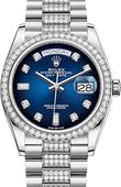 Rolex Day-Date 128349rbr-0016 36 mm White Gold