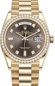 Rolex Day-Date 128348rbr-0005 36 mm Yellow Gold