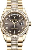Rolex Day-Date 128348rbr-0007 36 mm Yellow Gold