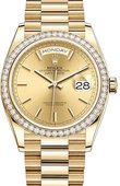 Rolex Day-Date 128348rbr-0026 36 mm Yellow Gold