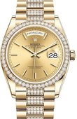 Rolex Day-Date 128348rbr-0027 36 mm Yellow Gold