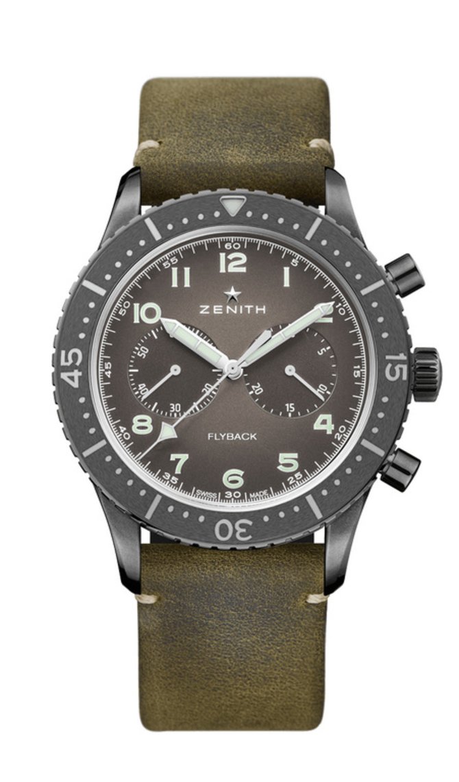Zenith 11.2240.405/21.C773 Pilot Cronometro Tipo CP-2 Flyback 43 mm