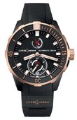Ulysse Nardin Maxi Marine Diver 1185-170-3/BLACK Chronometer