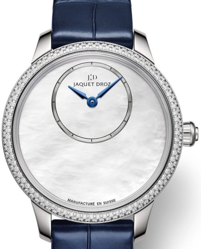 Jaquet Droz J005000274 Legend Geneva Petite Heure Minute Mother-Of-Pearl Stainless Steel
