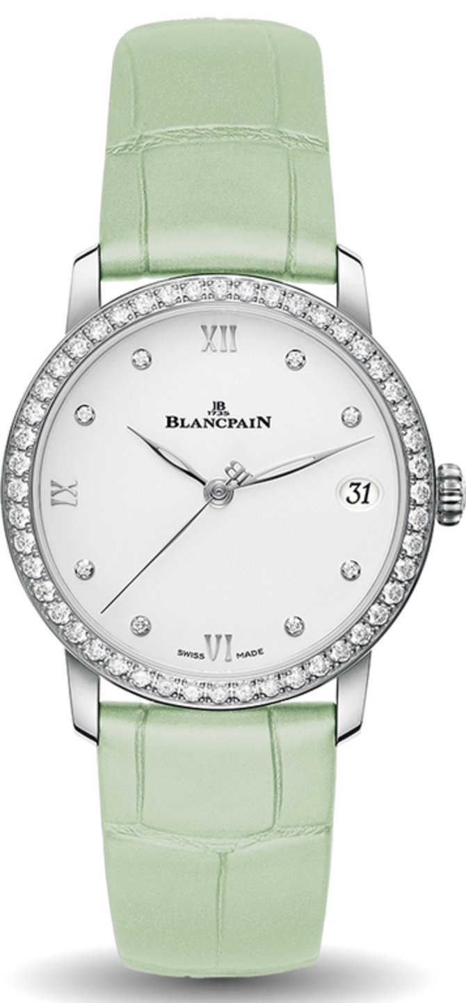 Blancpain 6127 4628 95 Villeret Women Date 33.20mm