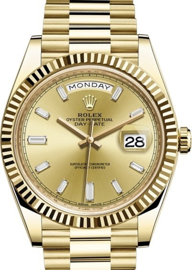 Rolex 228238-0005 Day-Date 40 mm Yellow Gold