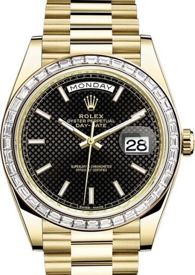 Rolex 228398TBR-0004 Day-Date 40 mm Yellow Gold