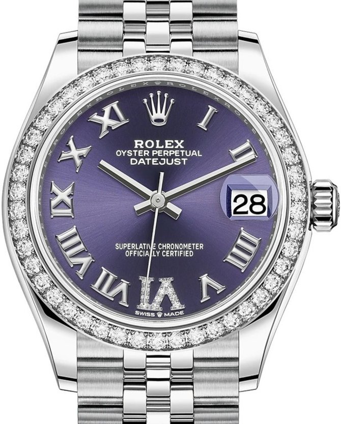 Rolex 278384RBR-0030 Datejust Ladies Jubilee Perpetual 31 mm