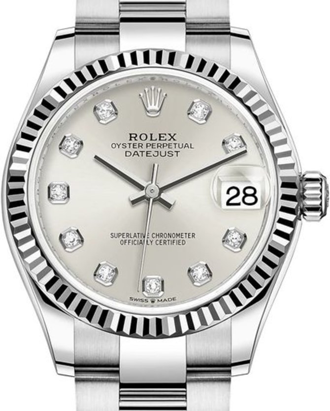Rolex 278274-0029 Datejust Ladies Oyster Perpetual 31 mm