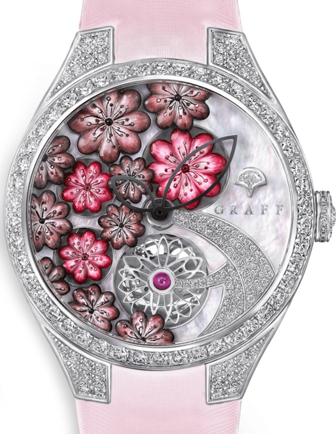 Graff MGFA37WGSLDMPP Jewellery Watches Technical Floral Automatic
