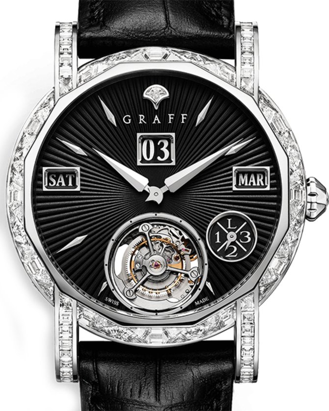 Graff MGPCA46PTDLBA Jewellery Watches Technical Perpetual Calendar 46 mm