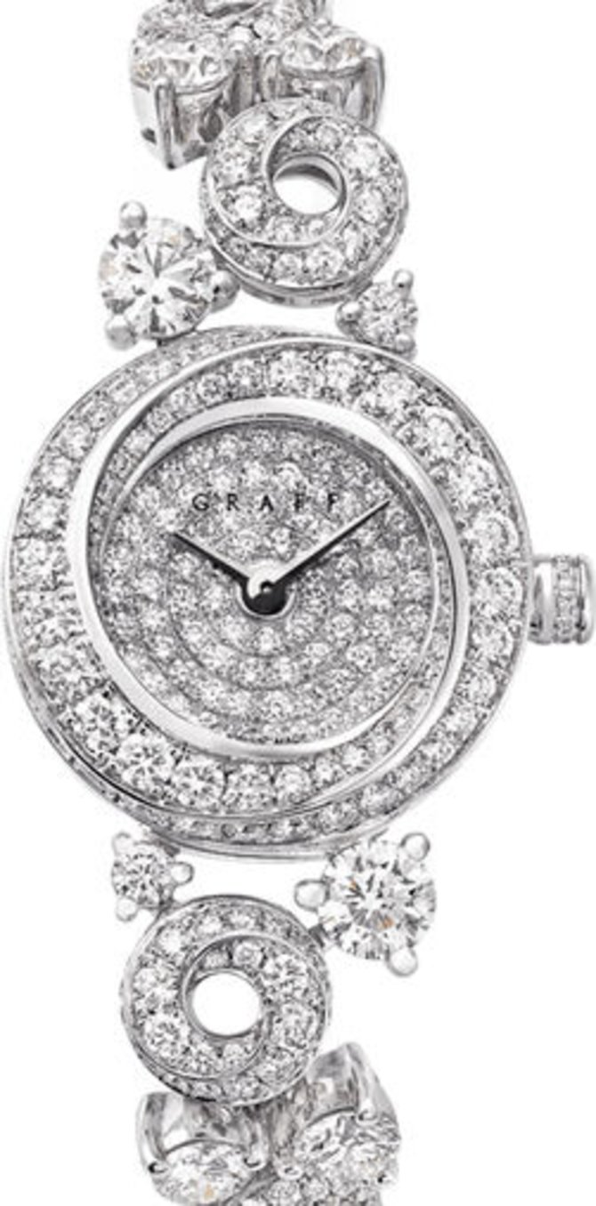 Graff GSP19WGDDD Jewellery Watches Spiral Jewellery Timepiece