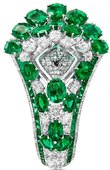 Graff Часы Graff Jewellery Watches GW9740 Oval Emerald and Diamond Secret