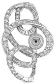 Graff Jewellery Watches GTW14WGDDD Diamond Inspired by Twombly