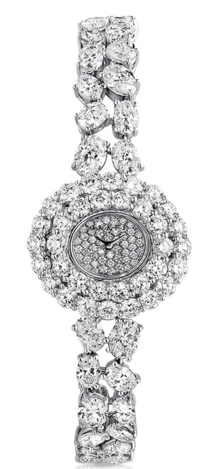 Graff GW9778 Jewellery Watches Oval Diamond