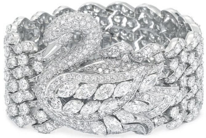 Graff Diamond Swan Watch Full Diamond Jewellery Watches High jewellery