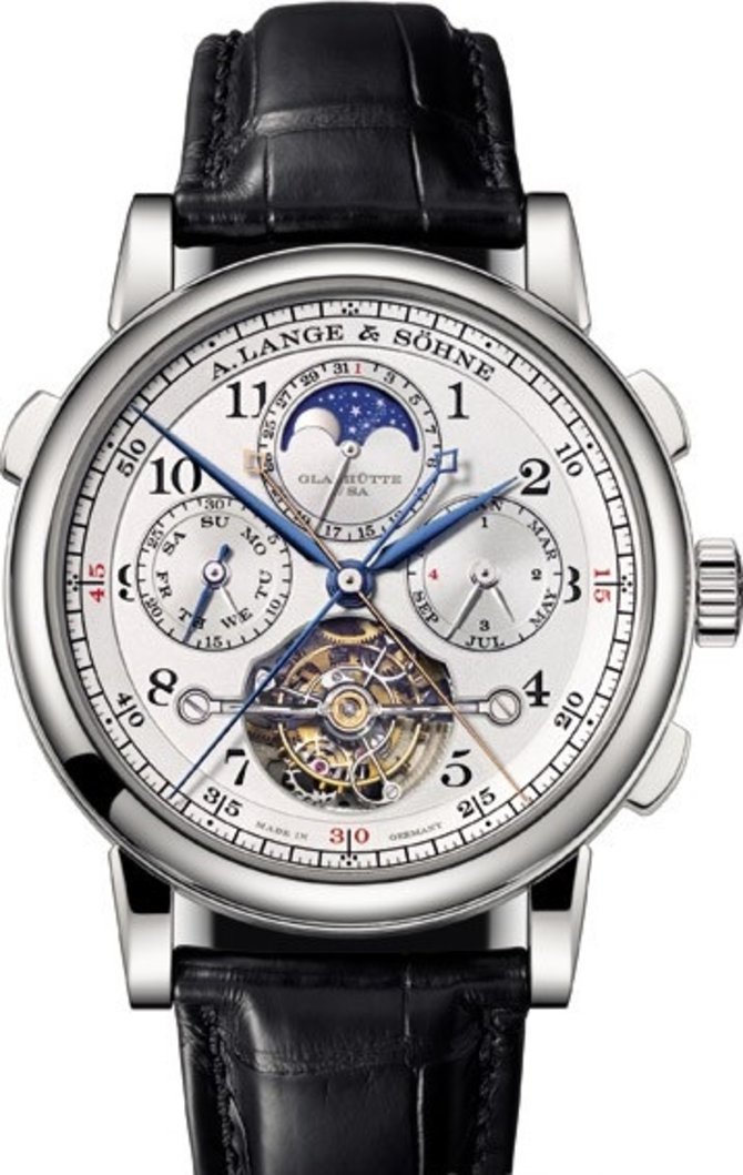 A.Lange and Sohne 706.025 Lange 1 165 Years - Homage to F.A. Lange Tourbograph Perpetual 'Pour le Merite'