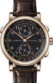 A.Lange and Sohne 1815 425.050 Rattrapante Honeygold Homage to F. A. Lange