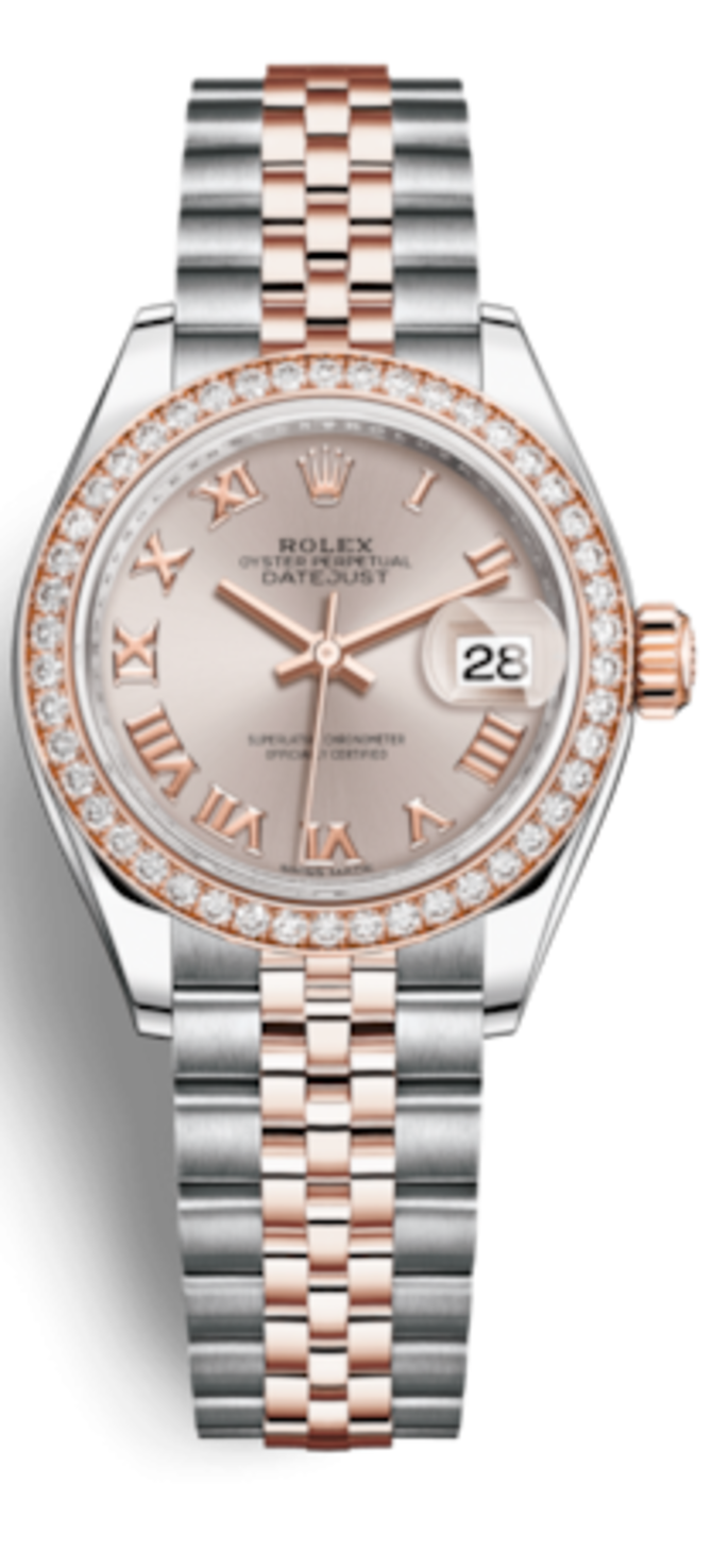 Rolex 279381RBR-0005 Datejust Ladies Oyster Perpetual 28 mm