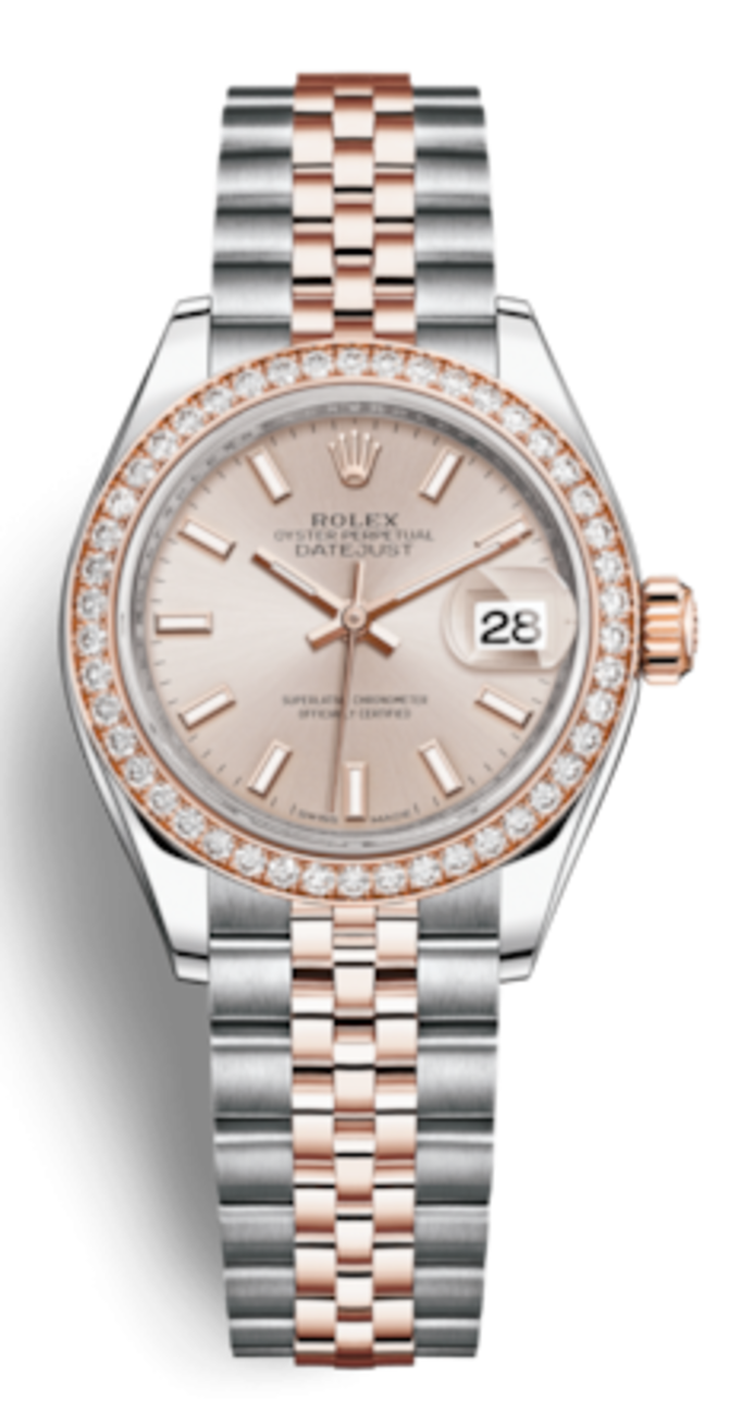 Rolex 279381RBR-0001 Datejust Ladies Oyster Perpetual 28 mm