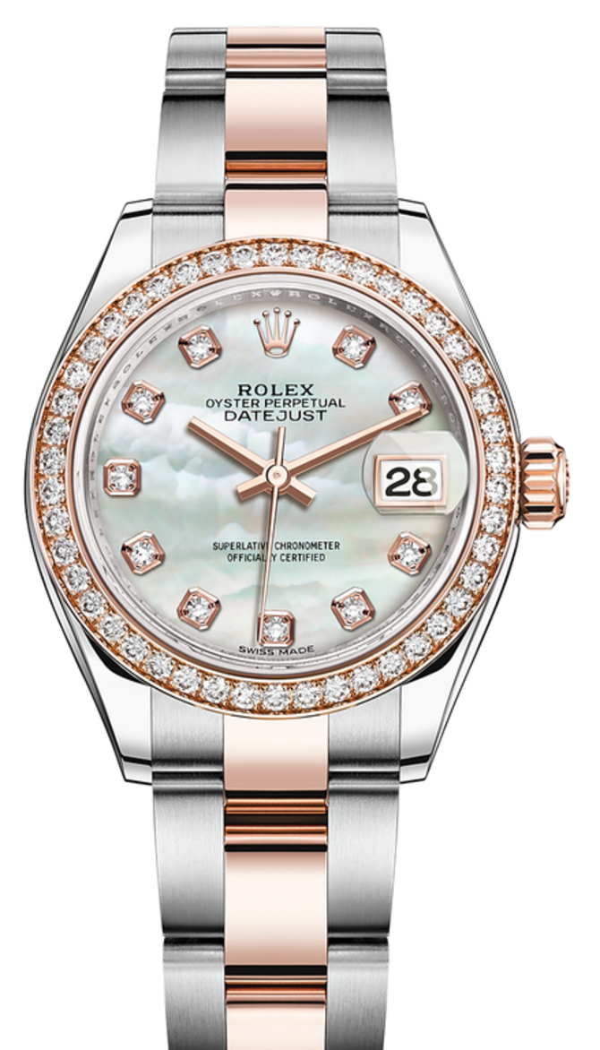 Rolex 279381rbr-0014 Datejust Ladies Oyster Perpetual 28 mm