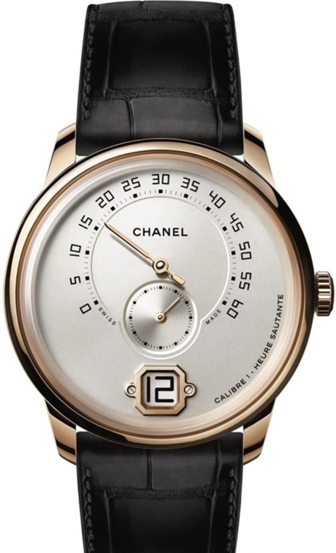 Chanel H6596 J12 Black Monsieur de Chanel