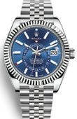 Rolex Sky-Dweller 326934-0004 42 mm Steel and White Gold
