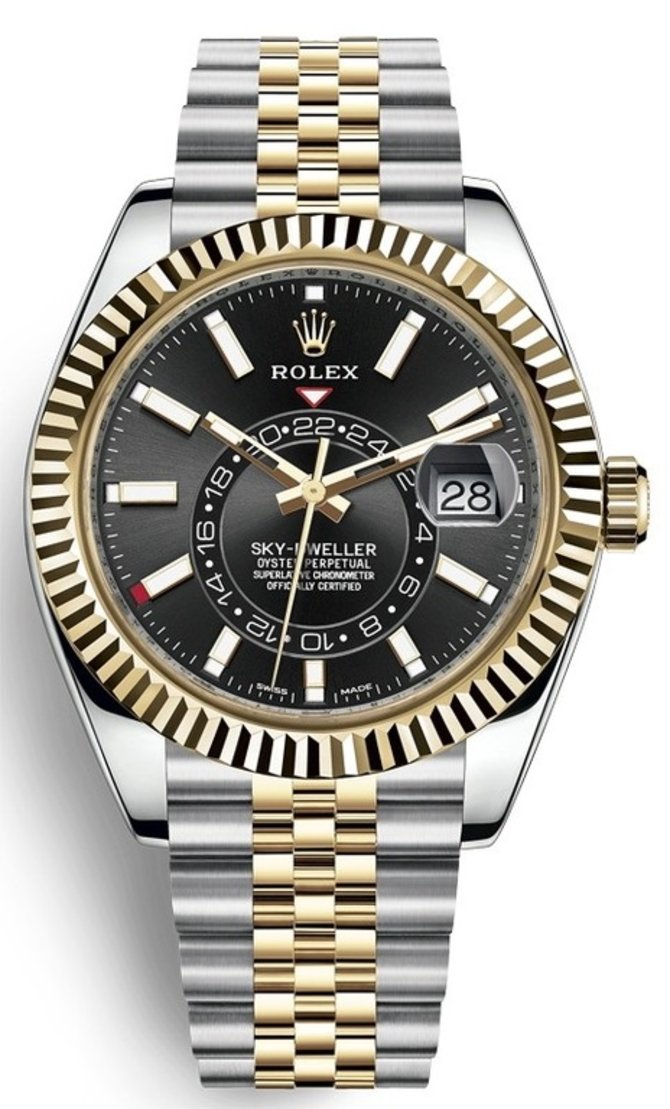Rolex 326933-0005 Sky-Dweller 42 mm Steel and Yellow Gold