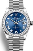 Rolex Datejust Ladies 278289rbr-0023 31 mm Steel and White Gold