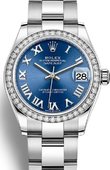 Rolex Datejust Ladies 278384rbr-0038 31 mm Steel and White Gold 