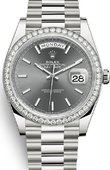 Rolex Day-Date 228349rbr-0041 40 mm White Gold