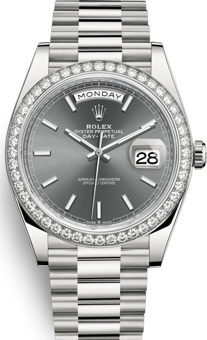 Rolex 228349rbr-0041 Day-Date 40 mm White Gold