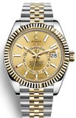 Rolex Sky-Dweller 326933-0004 42 mm Steel and Yellow Gold