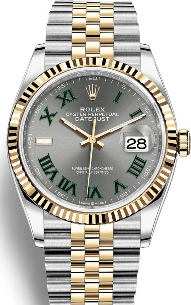 Rolex 126233-0035 Datejust Ladies 36 mm Steel and Yellow Gold 