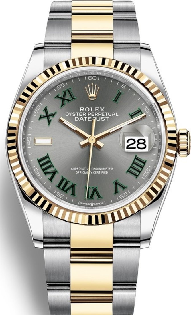 Rolex 126233-0036 Datejust Ladies 36 mm Steel and Yellow Gold