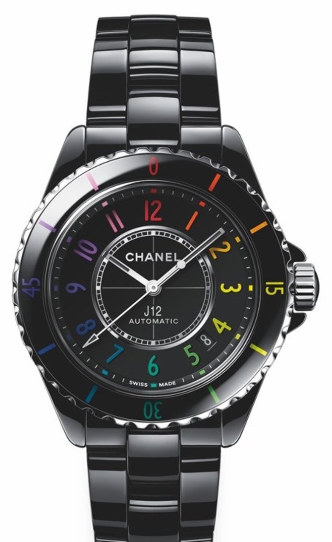 Chanel H7122 J12 Black Electro Dream