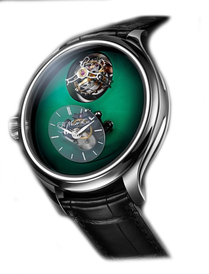 H. Moser 1810-1202 Small Seconds Endeavour Cylindrical Tourbillon