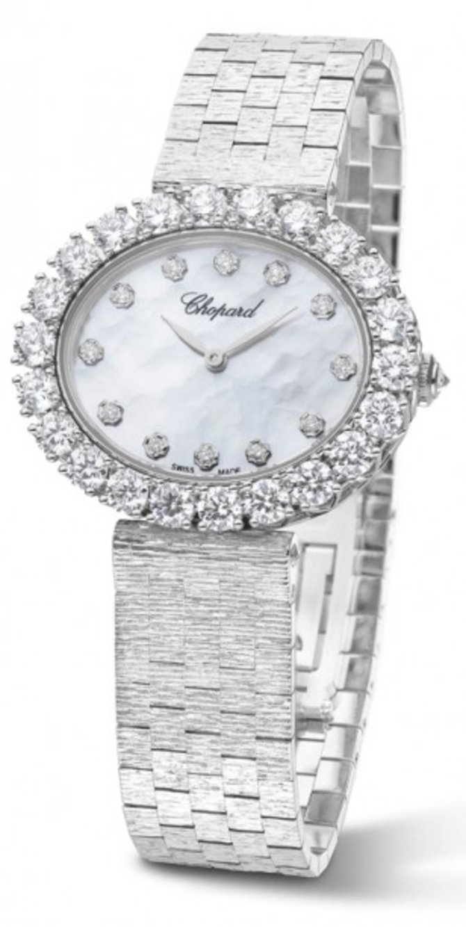 Chopard 10A385-1106 Happy Diamonds High Jewellery l'Heure du Diamant Oval Small