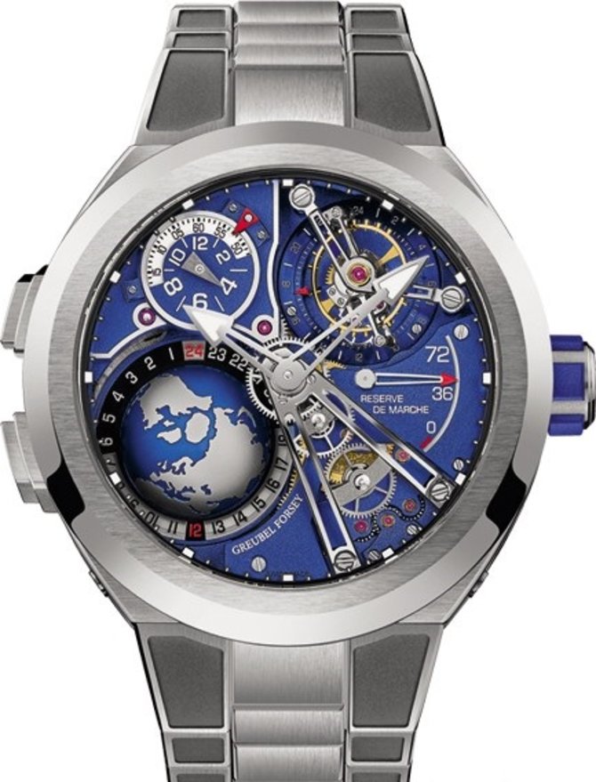 Greubel Forsey Greubel Forsey GMT Sport Blue Ti GMT 42 mm
