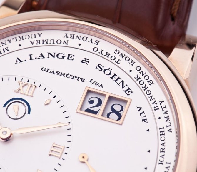 A.Lange and Sohne 116.032 Lange 1 Time Zone 41.9mm - фото 11