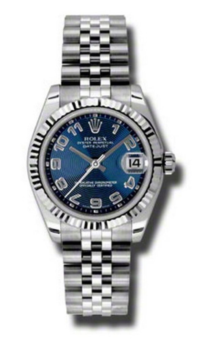 Rolex 178274 blcaj Datejust Ladies Steel and White Gold - фото 1