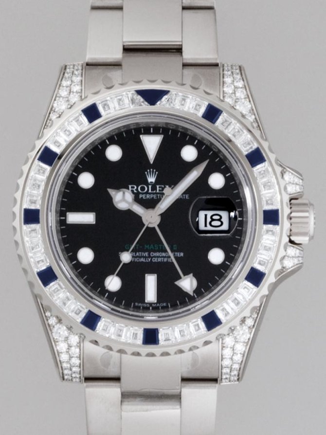 Rolex 116759SANR GMT-Master II  40mm White Gold Jewellery - фото 2