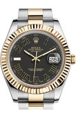 Rolex Datejust 116333 bkrio Steel and Yellow Gold